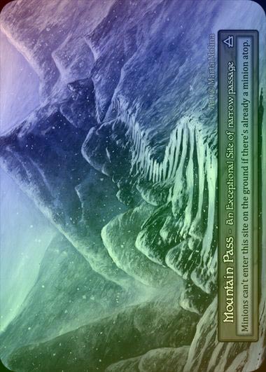 【FOIL】[Site] Mountain Pass [beta-Exceptional]